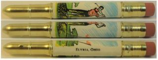 Restored Vintage Bullet Pencil - Elyria,  Ohio - Golf Ef - 1026
