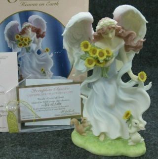 Seraphim Classics Angel Wendy Grateful Heart By Roman No.  71165 Limited Edition
