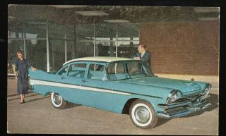 1957 Dodge 4 - Door - Advertising Postcard - 978