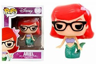 Funko Pop Exclusive - Disney - The Little Mermaid - Ariel W/ Glasses - W/ Case