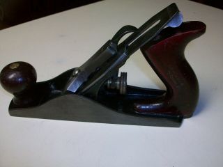Vintage Stanley Defiance 9 " Smoothing Plane 3 Size