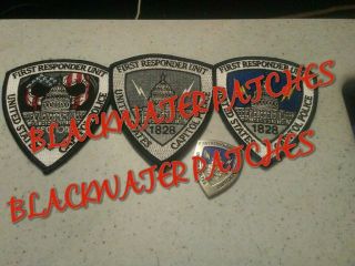 Washington Dc Police Patch And Challenge Coin Set Swat Federal