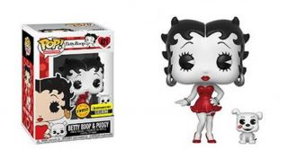 Funko Animation Betty Boop & Pudgy Black & White Pop Chase Vinyl Figure Ee Excl