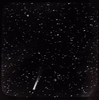 Glass Magic Lantern Slide Unidentified Comet C1900 Photo Astronomy