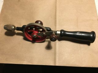Vintage Millers Falls No.  5a Egg Beater Hand Drill With Side Knob