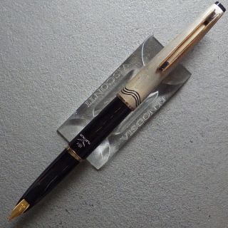 Jet Black PLATINUM C/C Fountain Pen 18K Gold F Nib Eyedropper Cartridge 8