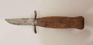 Vintage Sweden Mora Scout Knife Wood Handle middel 1940´s 7
