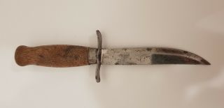 Vintage Sweden Mora Scout Knife Wood Handle middel 1940´s 8
