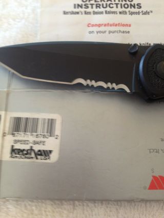 Kershaw 1670TBLKST Ken Onion Blur Assisted Folding Knife 4