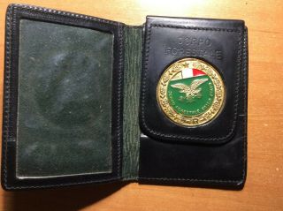 Italy Badge Forest Conservation Officer Corpo Forestale