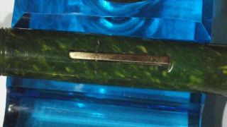 Vintage Sheaffer’s Jade Green Fountain Pen/Mechanical Pencil Combination 4