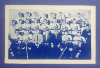 1961 - 62 Port Arthur Bearcats Hockey Team Canada Postcard - Migay,  Fogolin