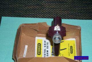 Vintage Stanley No.  42ss Pistol Grip Saw Set RARE Maroon Color,  BOX,  LITERATURE 6