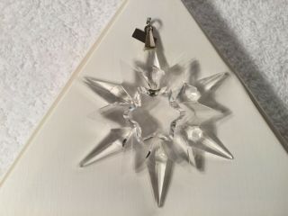 1997 Swarovski Crystal Christmas Ornament 5