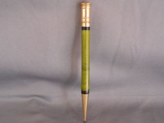Parker Jade Green Ring Top Duofold L.  L Mm Pencil - -