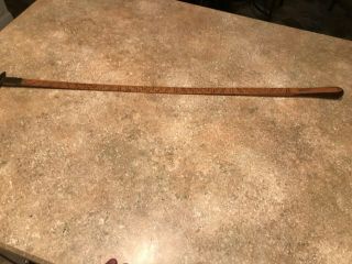 Vintage Cleveland Rule Co.  Log Logging Lumber Tally Stick Tool Rare Look