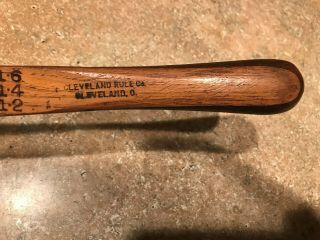 VINTAGE CLEVELAND RULE CO.  LOG LOGGING LUMBER TALLY STICK TOOL RARE LOOK 2