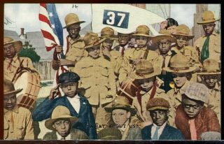 Postcard African American 