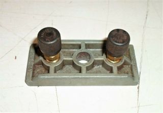 Vintage Snap On Tools Compressor Test Plate For Gm Cars