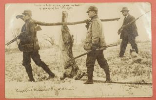 Dr Who 1919 Martin Photo Exaggeration Hunters & Giant Rabbit Beatrice 32582