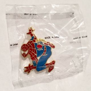 Vintage Planet Studios Marvel Comics Pin Badge Spider - Man