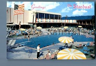 Nevada Postcard U_1868 Greetings From The Stardust Hotel In Las Vegas