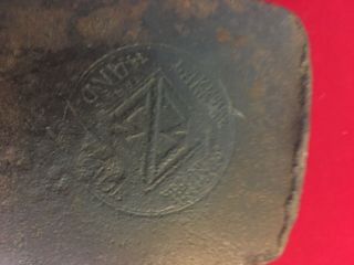 Single Bit Montgomery Ward Lakeside Special Hand Made Embossed Axe Hatchet