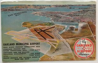 Ca California Oakland Municipal Airport Proposed Expansion; Artist Frank Day Pc