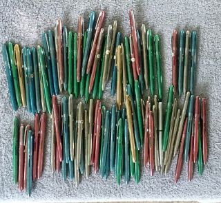 90 Vintage Wearever 3 - Way Multi - Color Ballpoint Pens,  Old Stock,