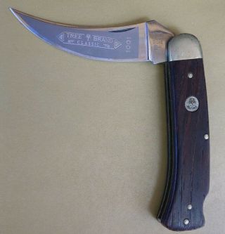 Vtg Rare Boker Tree Brand Classic Lockback Knife 1001 Solingen Germany Stainless