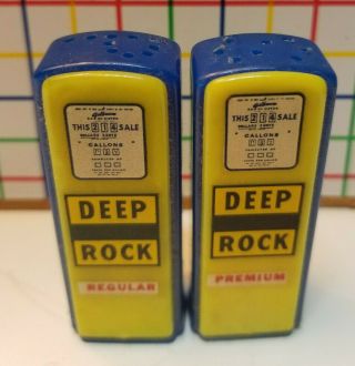 Vintage Deep Rock Fueling Station | Salt & Pepper Shakers | Made In Saint Louis