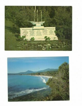 Australia Modern Postcards,  Bruny Island Tasmania (4 Cards)