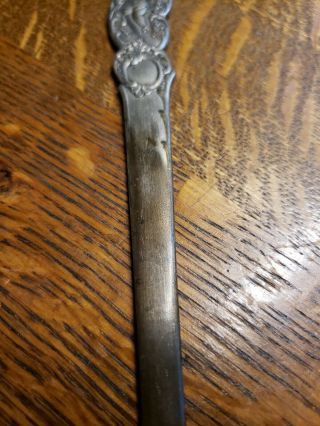 Antique c1890s Letter Opener with Cherub Angel & Advertising AMERICAN STAR SOAP 4