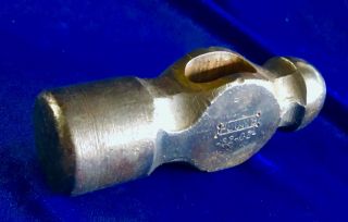 Vintage Plumb 32 Oz Ball Peen Hammer Head Usa Tool