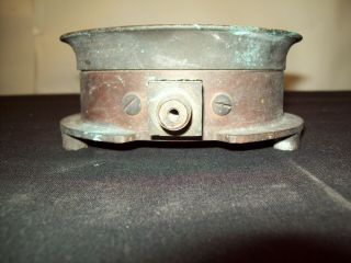 Antique Brass U.  S.  Gauge Co.  Steam Pressure gauge. 3