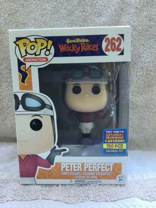 Funko Pop Animation Wacky Racers Peter Perfect 262 Sd Toy Tokyo 2017 Le750pcs