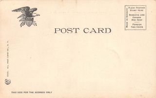 Postcard NY Adirondack Mountains Loon Lake Early 1900 ' s Vintage York PC 2