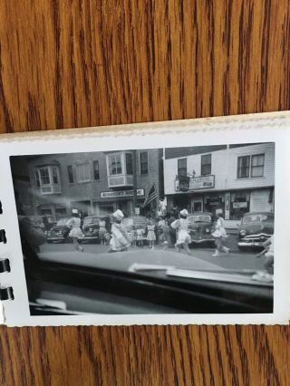 Patten,  Me - 50’s Vintage Photo Pac - Majorettes In Parade On Main Street