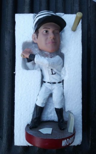Moonlight Graham Signed Frank Whaley Bobblehead Lowell Spinners Auto 8/17/19