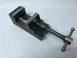 Vintage Stanley 1 1/2 " Mini Machinist Drill Press Vise Made In The Usa Rare