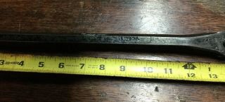 Vintage STANLEY HANDYMAN,  H - 818,  Carpenter ' s 17” Tool Claw / Nail Pry Crow Bar 5