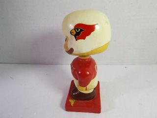 VINTAGE St.  Louis Cardinals Bobblehead in Football Helmet & Uniform 8