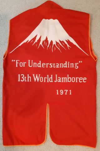Vintage 1971 13th World Jamboree Nippon Japan Kimono