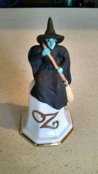 Wizard Of Oz Rare Wicked Witch Bell By Presents 1989