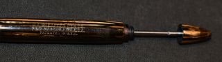 Vintage W.  A.  SHEAFFER Fountain Pen GOLD BROWN STRIPES 6