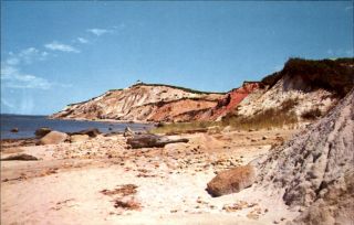 Gay Head Cliffs From Beach Martha 