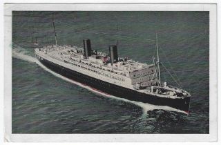 York & Cuba Mail S.  S.  Co.  Pc,  American Turbo - Electric Liner Oriente,  1936