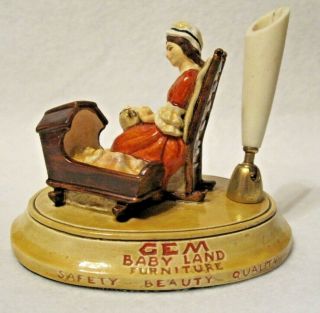 Sebastian Miniature Sml - 173b Colonial Lacemaker Pen Stand (for Gem Crib Cradle)