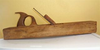 Antique Wooden Woodworking Plane Tool 21 