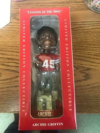 Legends Of The Shoe Ohio State Buckeye Football Bobble Head Archie Griffin